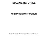 Magnetic Drill