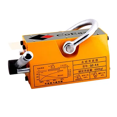 600kg Lifting Magnet (PML-600 | 3.5x SF), QZ-0.6